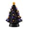 Mr. Halloween 11.6" Black Adapter Operated Ceramic Tree